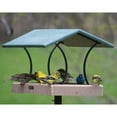 thumbnail image 3 of Birds Choice Green and Beige Fly-Thru Platform Bird Feeder, 3 of 10