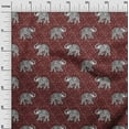 thumbnail image 2 of oneOone Cotton Flex Fabric Elephant Block Decor Fabric Printed BTY 40 Inch Wide, 2 of 4