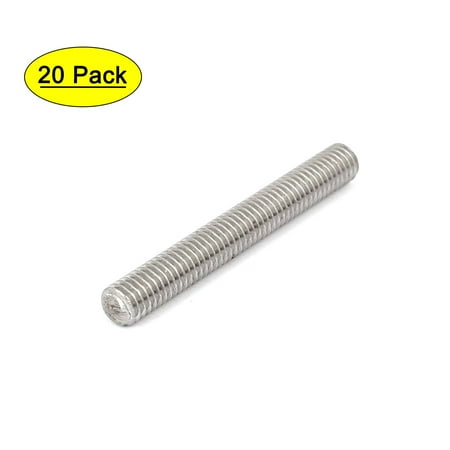 

Uxcell M8 x 60mm 1.25mm Pitch 304 Stainless Steel Fully Threaded Rods Fasteners (20-pack)