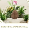 thumbnail image 3 of Hytrove Florero Cesta Decorativa De Sintético Marrón Para Hogar Con Estilo Vintage Bohemio, 3 of 6