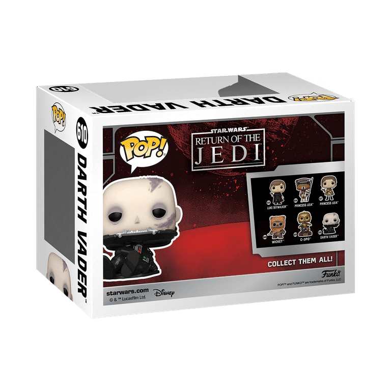 Star Wars - Return Of The Jedi 40th: Vader (Unmasked) POP! Bobble-Head - Funko  Pop