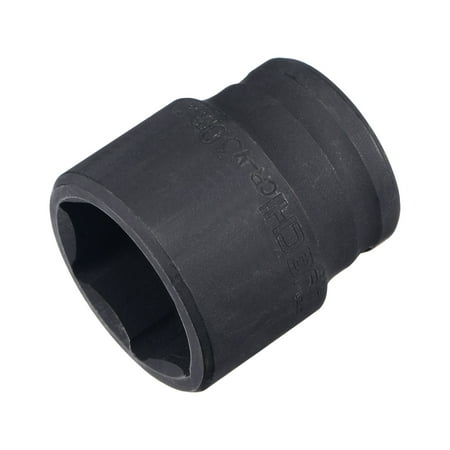

Uxcell 1/2 Drive by 30mm 6-Point Impact Socket CR-V Steel 1.77 Length Shallow Metric Sizes