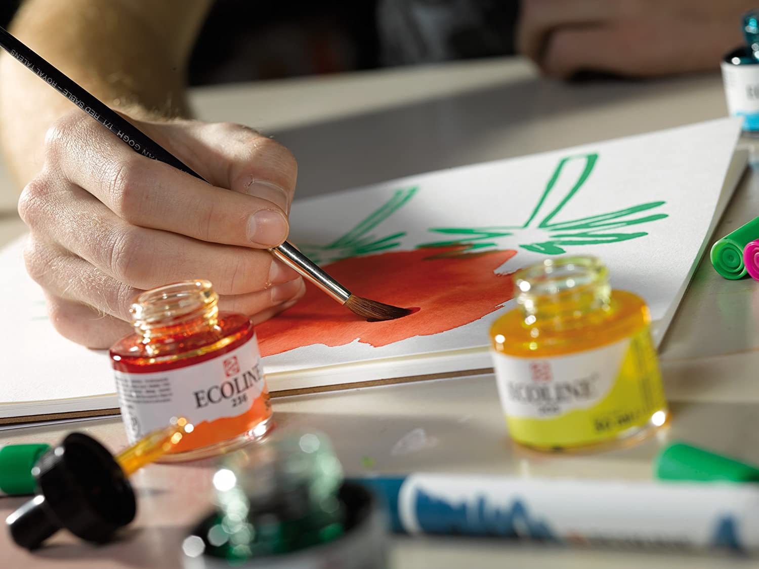 Royal Talens Ecoline Watercolor Paper - 75 Sheets, 8-1/4" x 11-3/4"