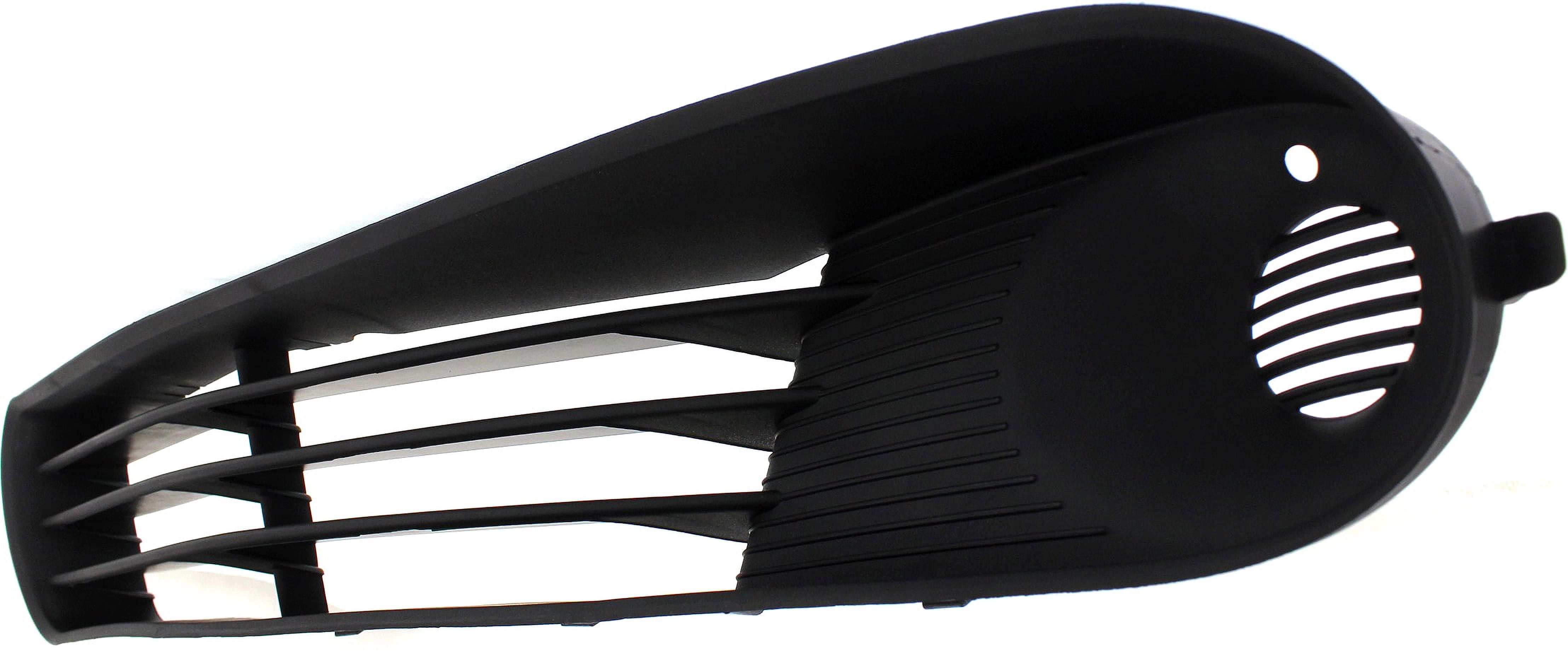 Fog Light Cover Compatible with 2005-2009 Pontiac G6 Left Driver Textured Dark Gray