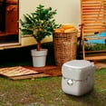 thumbnail image 2 of Outsunny 5.8 Gallon Portable Camping Toilet for Adults with Level Indicator, 2 of 10