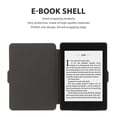 thumbnail image 4 of KAKOWELY Étui de Protection pour Livre Numérique, Couverture à Réveil Automatique Compatible avec Kindle Paperwhite1 2 3, 6,69"X4,92"X0,47 Pouces, 4 of 4