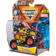 thumbnail image 4 of Monster Jam, Marvel Official Thor Monster Truck, Die-Cast Vehicle, 1:64 Scale, Super Hero Kids Toys for Ages 3 and up, 4 of 7