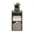 thumbnail image 2 of Pemberly Row Contemporary 2-Tier Open Shelf Bookcase in French Oak, 2 of 6