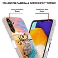 thumbnail image 2 of Nalacover Slim Case for Samsung Galaxy A35, Fish Scale Marble Pattern Phone Case for Women Girls Compatible with MagSafe, TPU Shockproof Scratch Resistant Protection Cover, Never Stop, 2 of 5