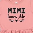 thumbnail image 4 of Inktastic Mimi Loves Me Baby Clothes Girl Girls Toddler Dress, 4 of 5