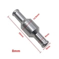 thumbnail image 1 of 6/8/10/12mm Aluminum Alloy Car Check Way Valve Non-return Gasoline Diesel, 1 of 5