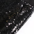 thumbnail image 3 of Men Shiny Sequin Straight‑Leg Dress Pants, Glitter Sparkly Waistband Trousers, Nightclub Party Stage Pants, 3 of 4