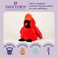 thumbnail image 2 of Peluche Warmies Heated Red Cardinal para microondas, 2 of 6