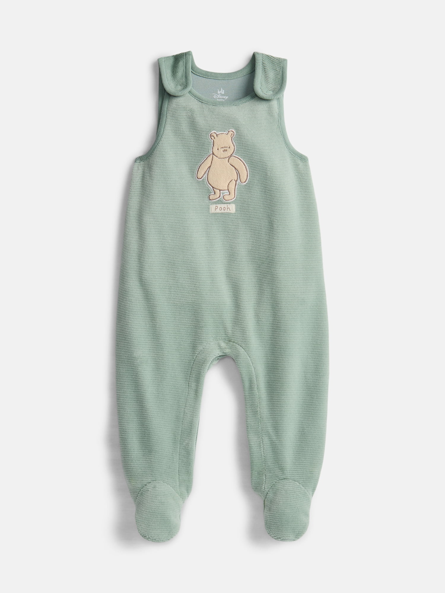 Disney Baby Wishes + Dreams Winnie the Pooh Footed Overall Set, 2-Piece, Sizes Newborn-6/9M