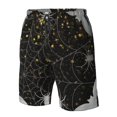 thumbnail image 4 of Fotbe Spiderweb Bats And A Spider Trajes de Baño Estampados para Hombre, Shorts de Verano de Secado Rápido, Ropa de Playa, Bañadores-3X-Large, 4 of 6
