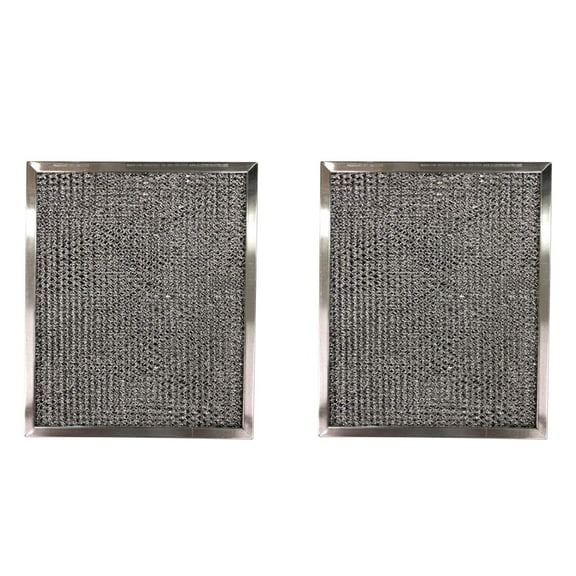 Replacement Aluminum Filters Compatible with Sears/Kenmore 50185,GC-7506, -8-3/4 x 10-1/2 x 3/8 (2-Pack)