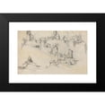 thumbnail image 2 of Augustin Hirschvogel 14x11 Black Modern Framed Museum Art Print Titled - Hilltop Castles (C. 1546), 2 of 5