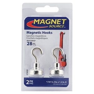 

Master Magnetics Magnetic Hook #28 2-Pk. 1 Pack