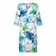 thumbnail image 2 of WILLBEST Vestidos de Mujer Vestido Estampado Vintage para Mujer Vestido con Cuello En V Vestido Diario de Longitud Media Vestido de Media Manga Vestido de Verano de Moda Extra Grande, 2 of 3