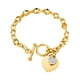thumbnail image 1 of Pulsera de acero inoxidable para mujer, pulsera de moda, pulseras, 1 of 4