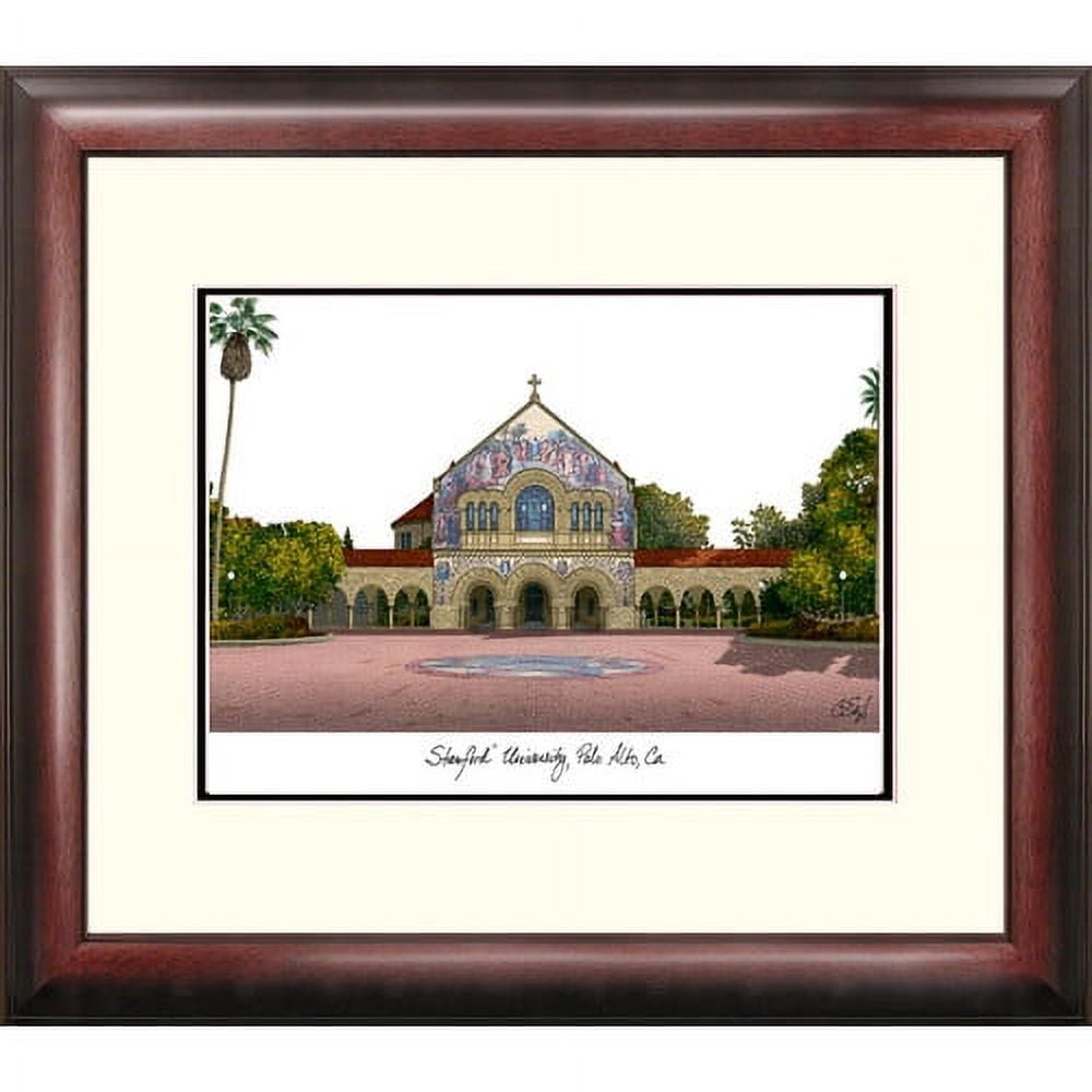 University of Iowa Alumnus Framed Lithograph