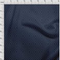 thumbnail image 3 of oneOone Georgette Viscose Dark Navy Blue Fabric Eyes Face Sewing Fabric By The Yard Printed Diy Clothing Sewing Supplies 42 Inch Wide, 3 of 4