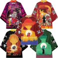 thumbnail image 1 of Anime Pirates Adult Cosplay Costume Luffy Zoro Nami Chopper Ace Kimono Women Men Clothes Leisure Loose Coat Cloak, 1 of 3