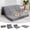 Gray, variant on Panapinka 6" Tri-Fold Floor Mattress Sofa Bed, Folding Tufted Chenille Couch Guest Mat, Twin Size Portable Foldable Topper for Adults, Space-Saving Floor Sofa for Camping, Nap