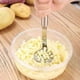 thumbnail image 4 of Potato Masher, Stainless Steel Garlic Press for Mashed Potato, Vegetables, Fruits, Garlic and Jam, 4 of 5