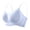 Blue, variant on Push up Bras for Women Side Support Wireless Bra Spaghetti Stra Seamless Brassiere Full Coverage Everyday Bralette