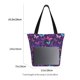 thumbnail image 3 of Balery Bright Purple Butterflies Bolsa de Hombro con Diseño, Bolsa Grande y Duradera, Bolsa Versátil para Compras, 3 of 6