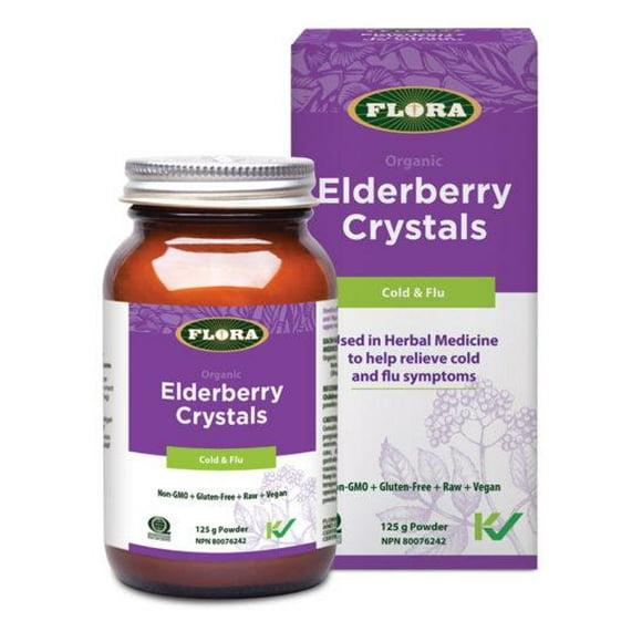 Flora Elderberry Crystals Powder (50g)