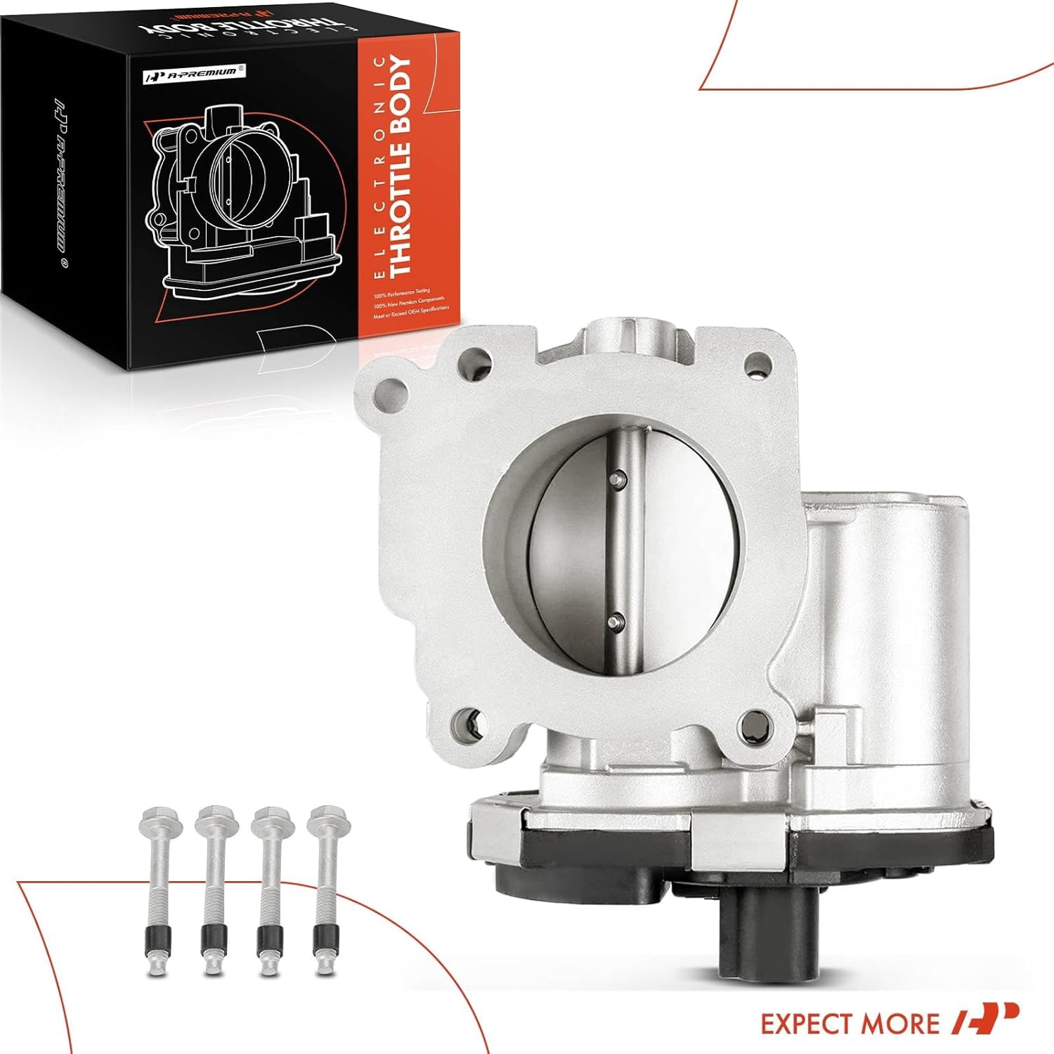 A-Premium Throttle Body Compatible with Chevrolet Cobalt 2007-2010 HHR 2007-2011 Malibu 2007-2008 Pontiac G5 2007-2010 Saturn Ion 2007 2.2L