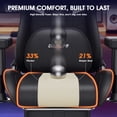 thumbnail image 6 of Douxlife Professional Waist Back Massage Gaming Chair, High Back Ergonomic Office Compute Video Game Chair, 6 of 9