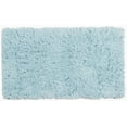 Hotel Style Ultra Plush & Soft Memory Foam Bath Rug, Light Blue, 22" x