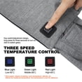 thumbnail image 4 of Outdoor USB Rechargeable Heated Seat Cushion Portable Folding Chair Seat Mat 3 Heating Levels Electric Heating Pad, 4 of 8