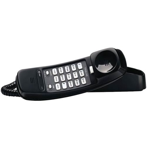 AT&T 210 Black Wall Mountable Corded Phone