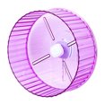 thumbnail image 2 of CBFFDC Roue de Hamster en Plastique de Haute Qualité, Installation Facile, Roue de Hamster Transparente, Jouet d'Exercice de Course pour Animaux de Compagnie, Fournitures pour Petits Animaux, 2 of 6