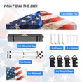 thumbnail image 6 of EAGLE PEAK 10 x 10 Pop up Canopy Tent with 1 Detachable Sidewall, Instant Outdoor Folding Shelter, Stars and Stripes, 6 of 10