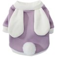 thumbnail image 1 of Halloween Pet Sweater Rabbit Ears Pom Pom Ball Cat Clothes Dog Apparel for Puppy, 1 of 10