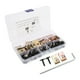 thumbnail image 2 of Juego de tornillos de cabeza de armadura, 30 piezas M5x19 mm Tuercas de clip autorroscantes Kit de tornillos Tornillos confiables y duraderos, 2 of 8