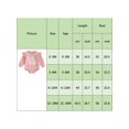 thumbnail image 5 of Wassery Baby Girls Autumn Romper Clothes Infant Girls Long Sleeve Crewneck Letter Print Bodysuits 3M 6M 12M 18M Newborn Girls Fall Casual Onesie, 5 of 9