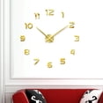 thumbnail image 3 of 1Pack Wall Clocks Digital Frameless Modern Design for Kids Bedroom Interior Designers, 3 of 8