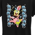 thumbnail image 3 of SpongeBob SquarePants - Bubble Buddies - Women's Short Sleeve Graphic T-Shirt, 3 of 6