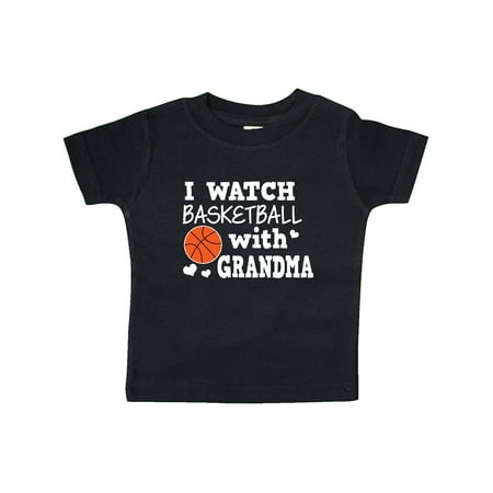 

Inktastic I Watch Basketball with Grandma Gift Baby Boy T-Shirt