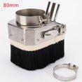 thumbnail image 1 of Double Door Spindle Dust Shoe Cover Cleaner F/ CNC Router Engraving Machine 80mm, 1 of 5