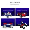 thumbnail image 2 of Coche De Plástico Modelo De Coche De Juguete Drone Flying Car Toy Niños Inercia Toy Car Plastic Car Model Toy ANGGREK Juguetes, 2 of 7