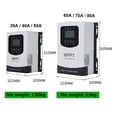 thumbnail image 4 of 30A 40A 50A MPPT Solar Controller 12V-96V Automatic Identification ,Easy to Operate, 4 of 6