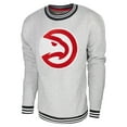 thumbnail image 2 of Men's Stadium Essentials Heather Gray Atlanta Hawks Club Level Pullover Sweatshirt, 2 of 3