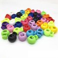 thumbnail image 2 of 10Pcs Spring Cord Locks for Drawstrings Plastic Double Holes Cord Ends Fastener Oval Toggle, 2 of 5
